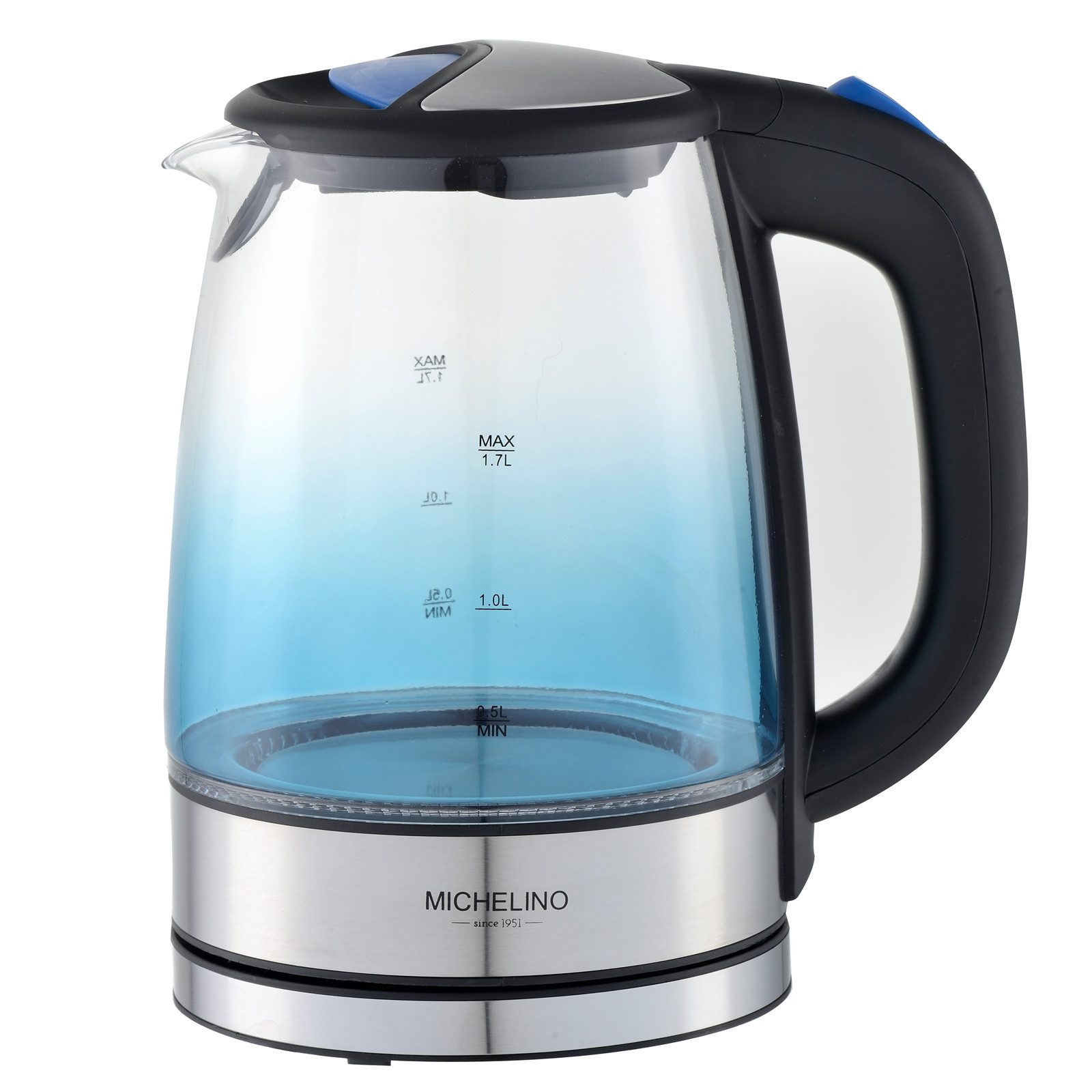 Wasserkocher Wasserkocher aus Glas 1,7 Liter