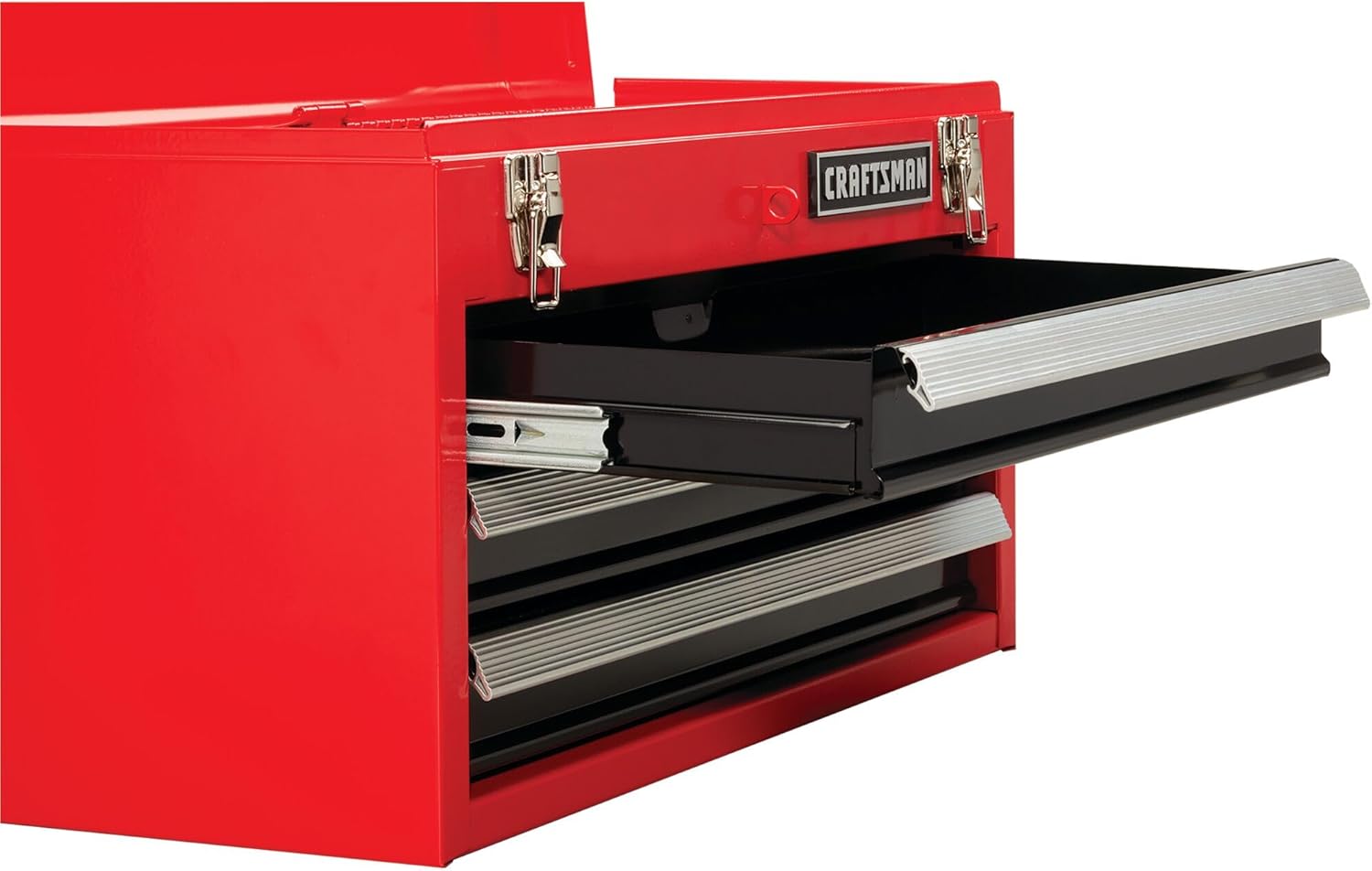 CRAFTSMAN 20-in Wide 3 Drawer Metal Tool Box With Ball-Bearing Drawers (CMST98245RB)