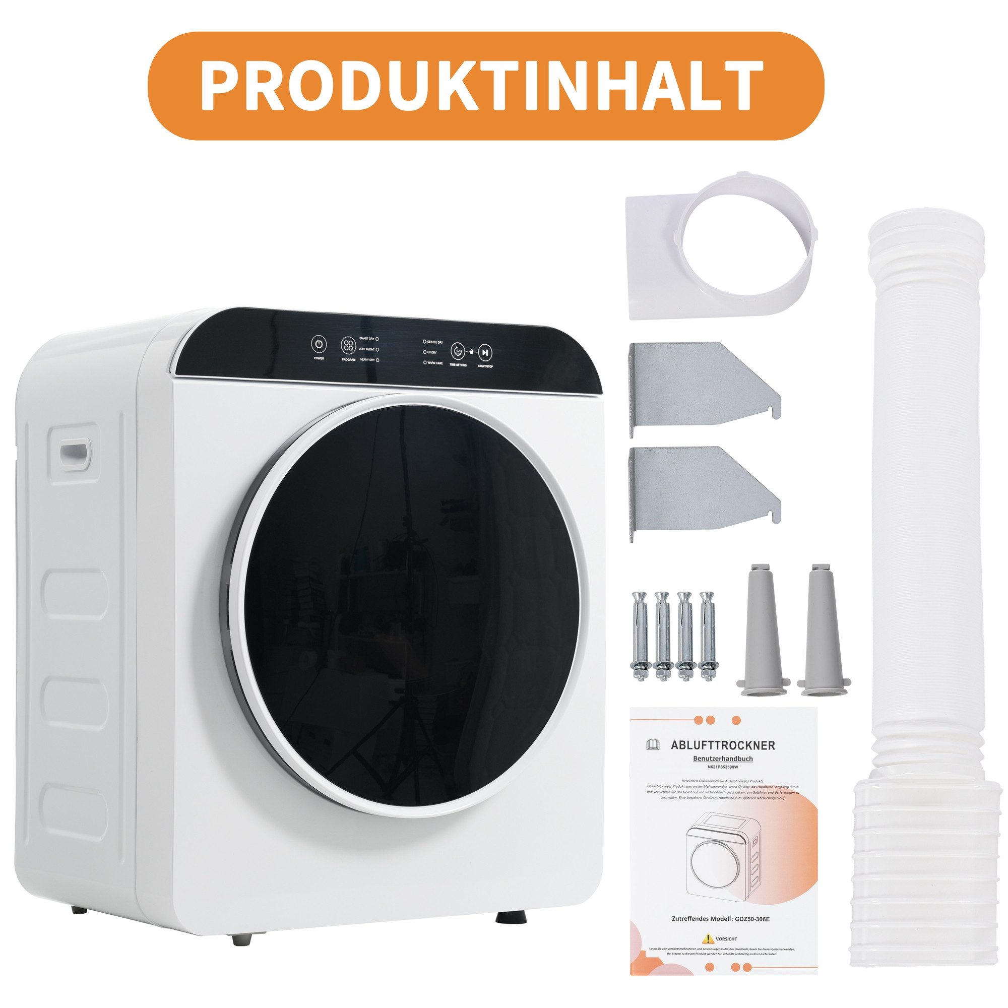 Ablufttrockner GL-JH38W UV-Sterilisation & Hochtemperatur-Sterilisation & Kindersicherung, 830 W