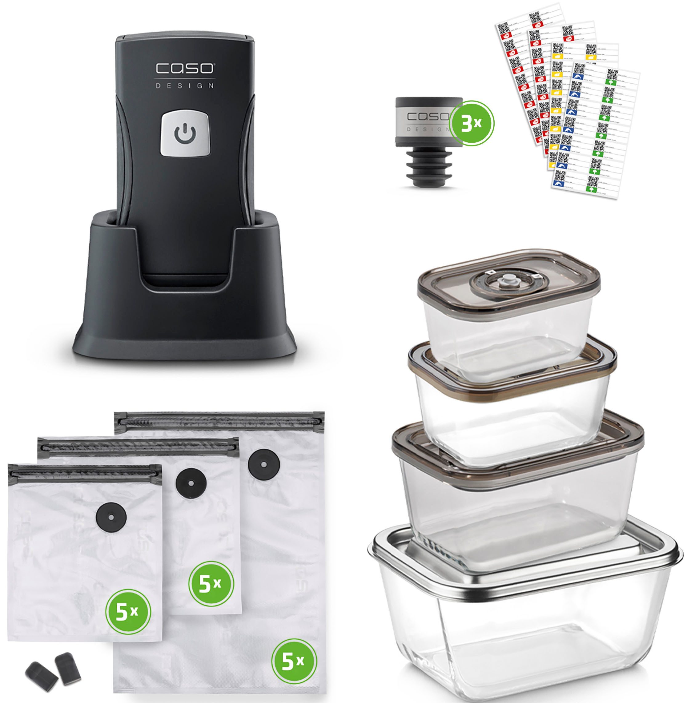 Vakuumierer 1336 Vacu OneTouch Pro Set