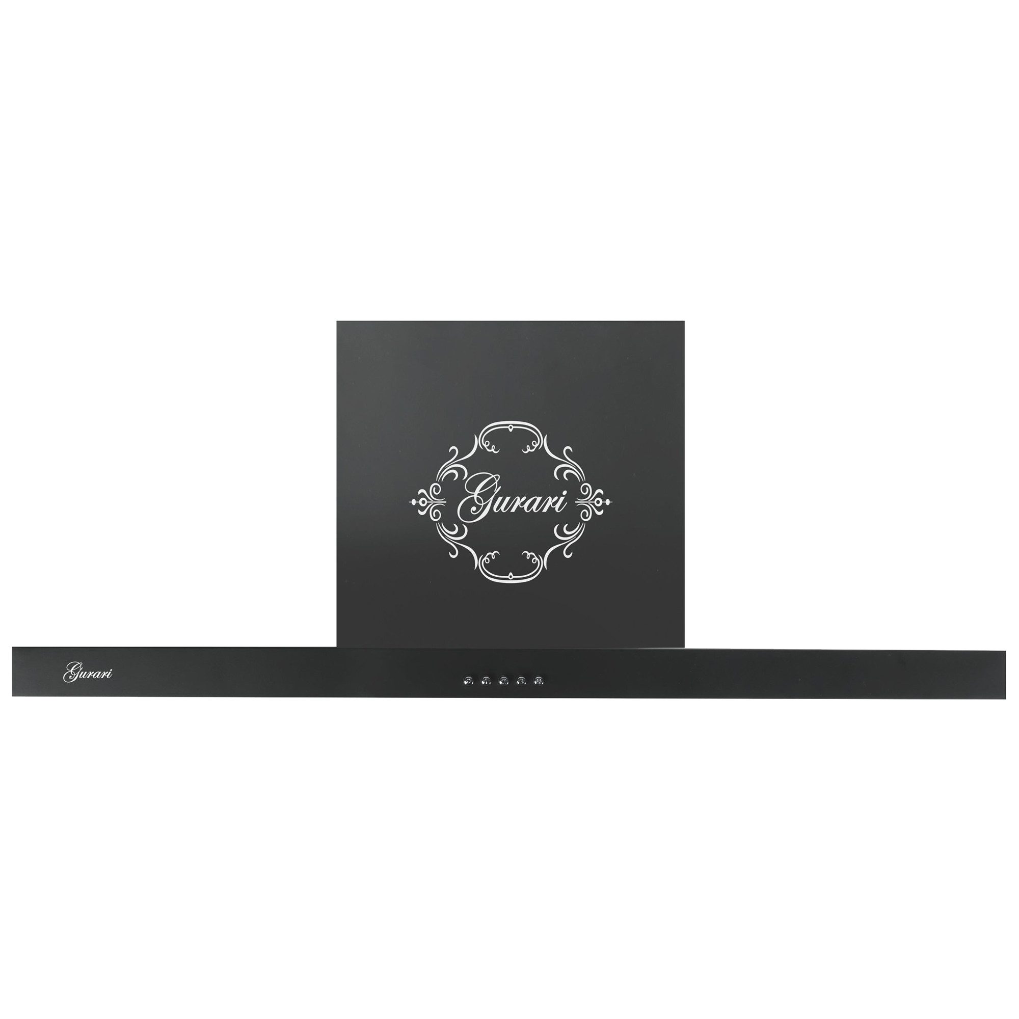 Wandhaube GCH F 461 BL 70 N Dunstabzugshaube 70 cm, in Schwarz, 1000m³/h