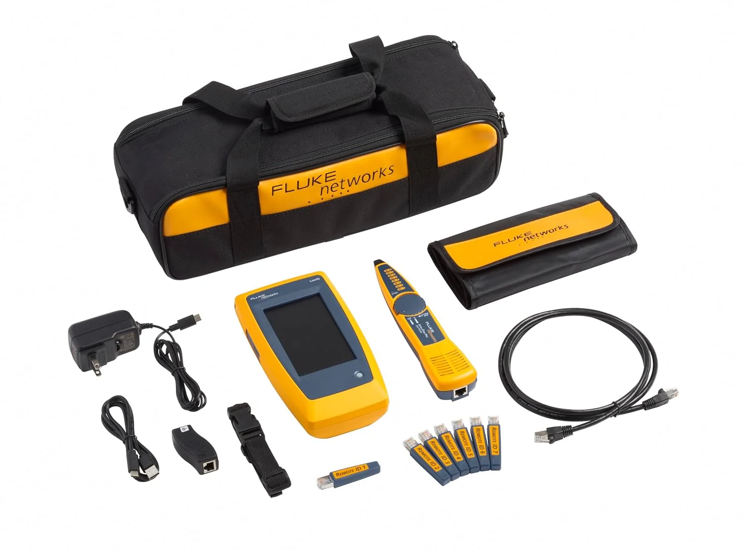 Fluke Networks Prüfsonden & Prüfleitungen, Weiß, Advanced-Kit LIQ-KIT