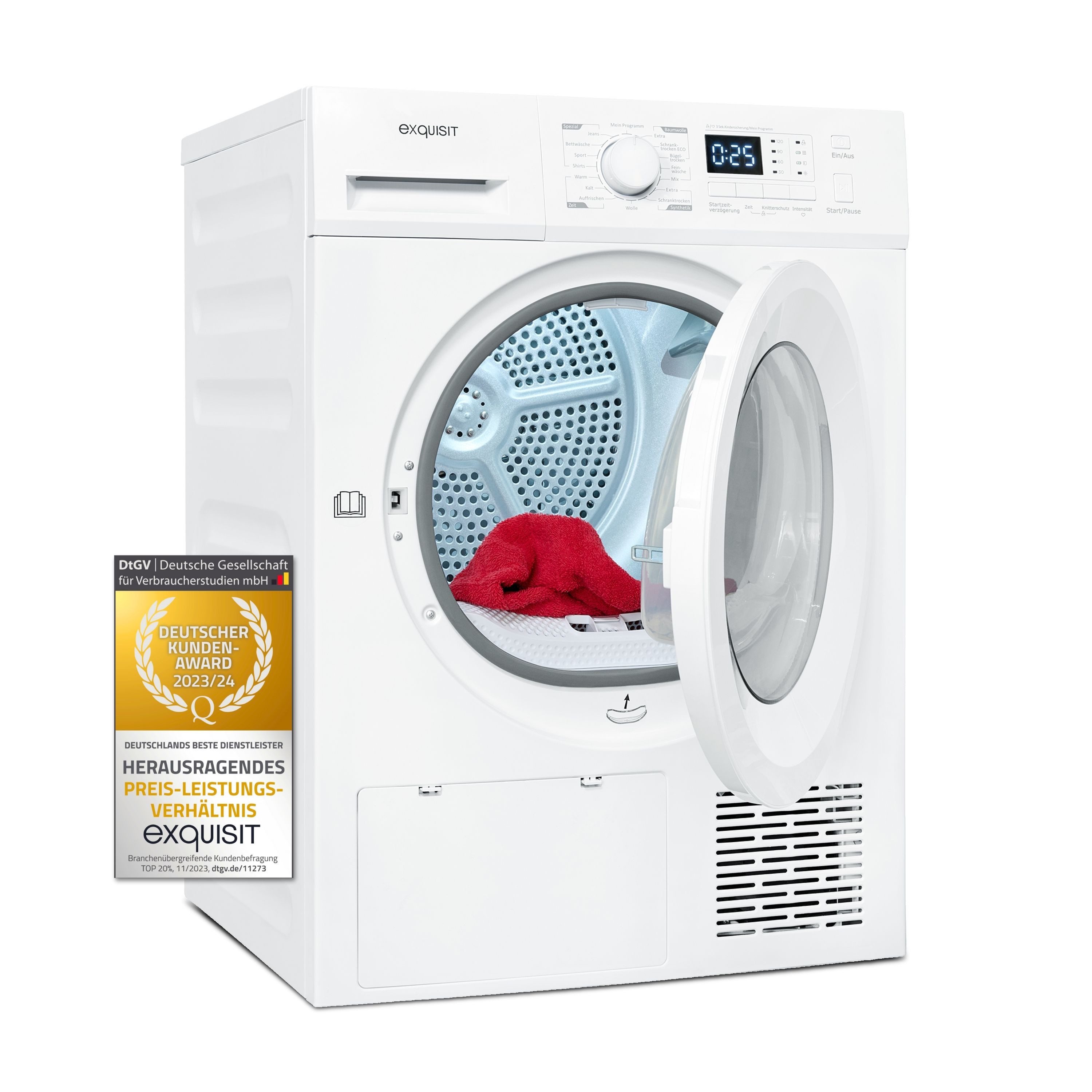Wärmepumpentrockner TWP803-030 weiss