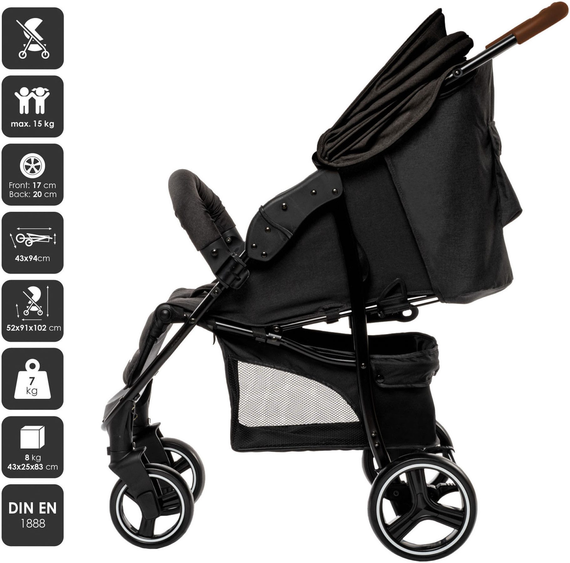 Kinder-Buggy Basket