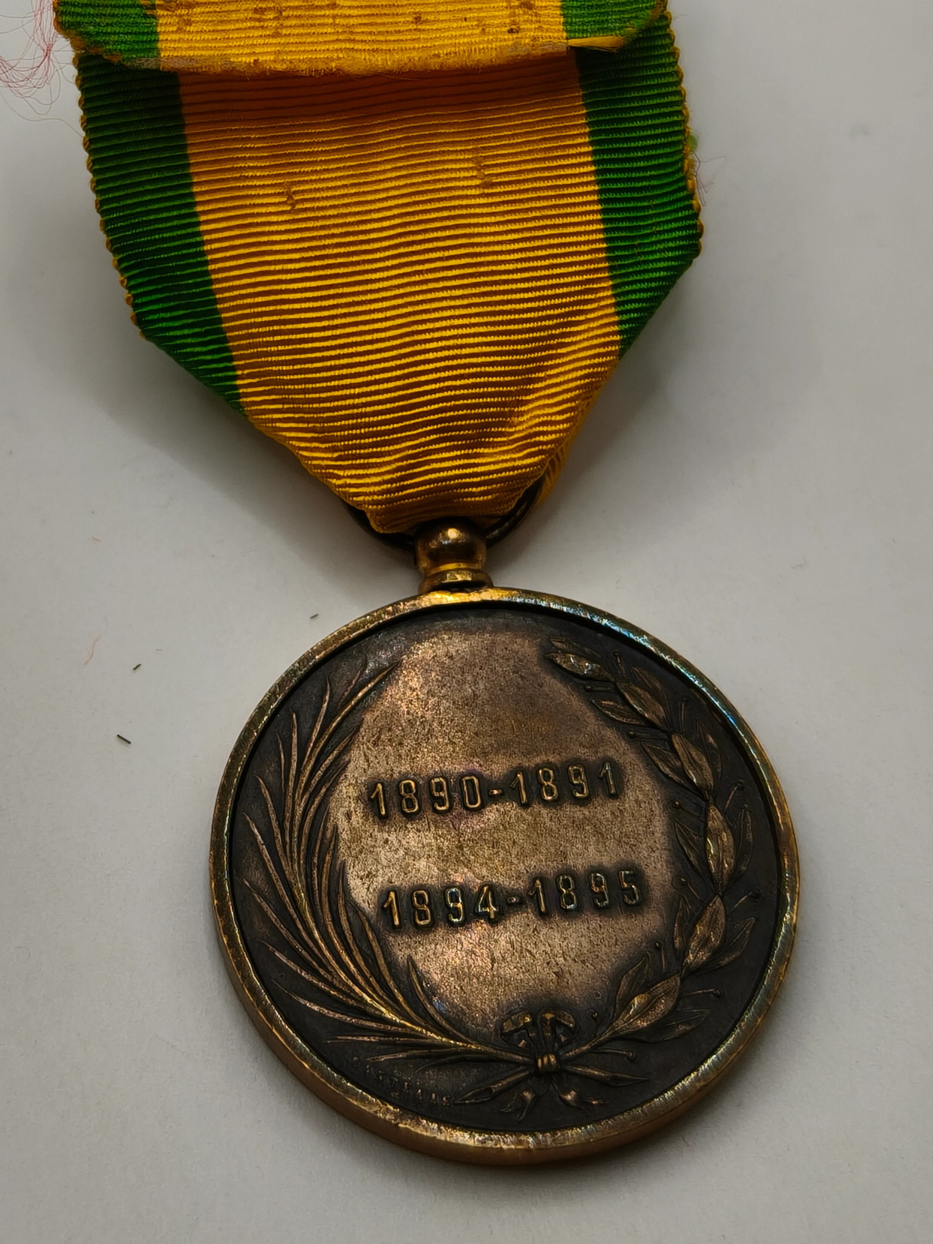Medalla Campa?as de Mindanao, Filipinas. Colonial Espa?a