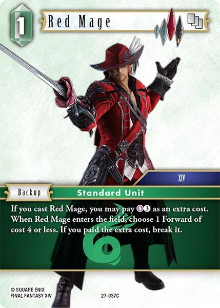 Red Mage (27-037C) (Journey of Discovery)
