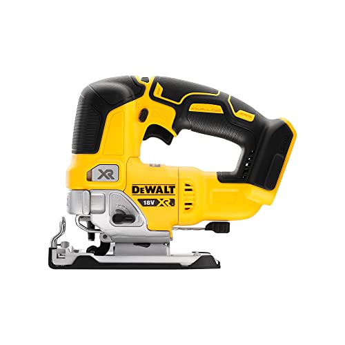 DEWALT DCS334N XJ Seghetto alternativo Brushless con impugnatura a staffa XR 18V senza batterie ne caricabatteria : Fai da te