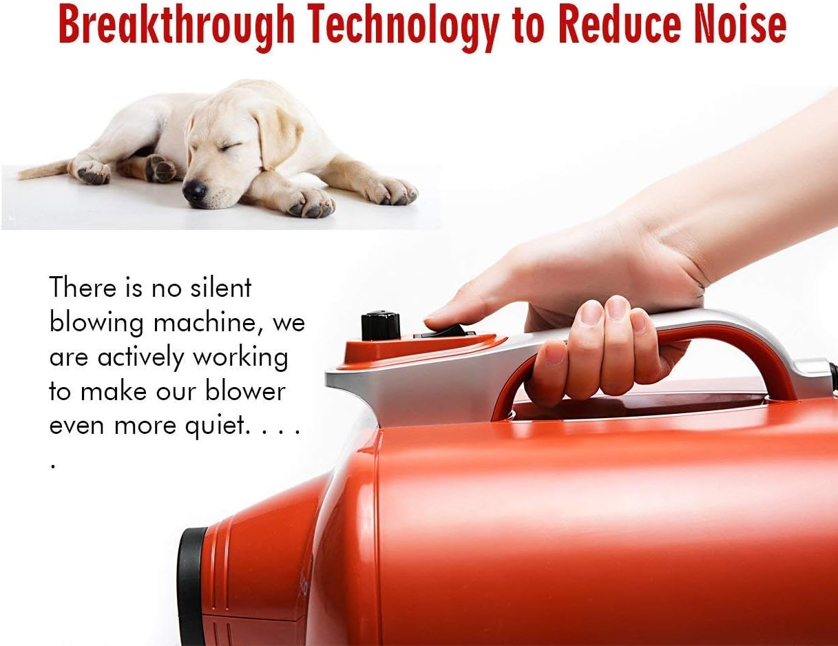 Shernbao 6.0HP Pet Grooming Dryer Blower, High Velocity, DHD-2400F