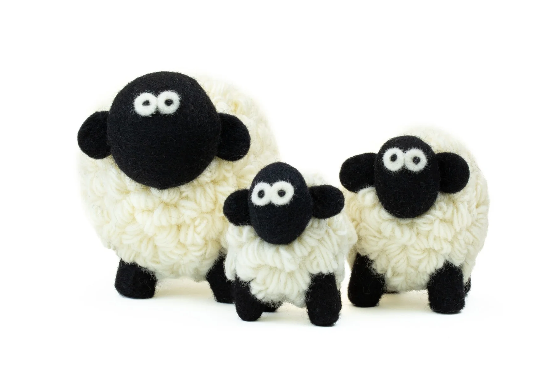 Knitted Mountain Sheep Collectible , Small