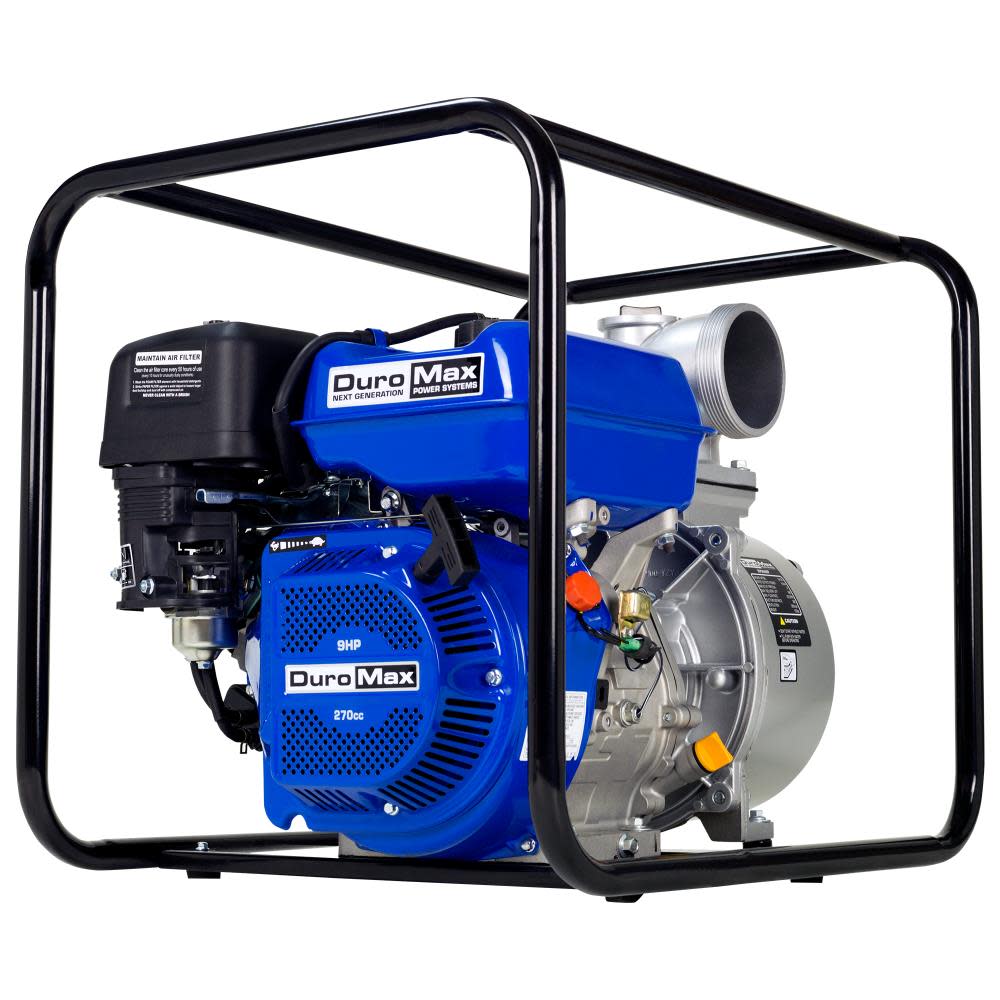 DuroMax270cc Gasoline Powered 4 in Water Pump