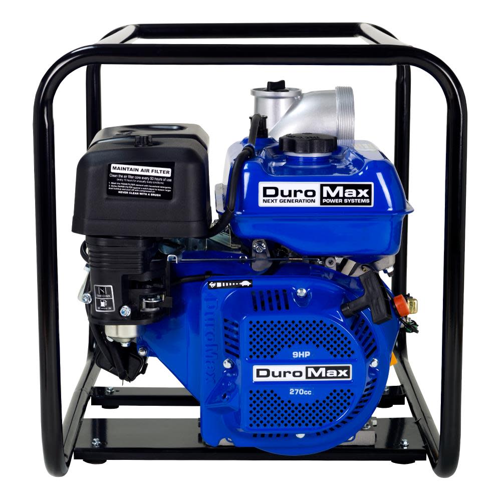 DuroMax270cc Gasoline Powered 4 in Water Pump
