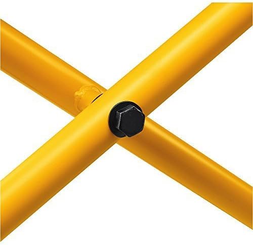Miter Saw Stand With Wheels (DWX726) Yellow