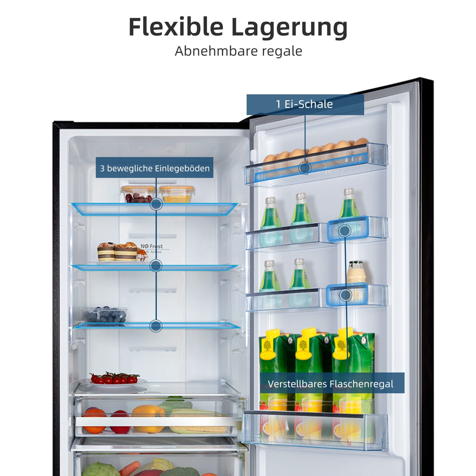 Kühl-/Gefrierkombination FBM351NEI42