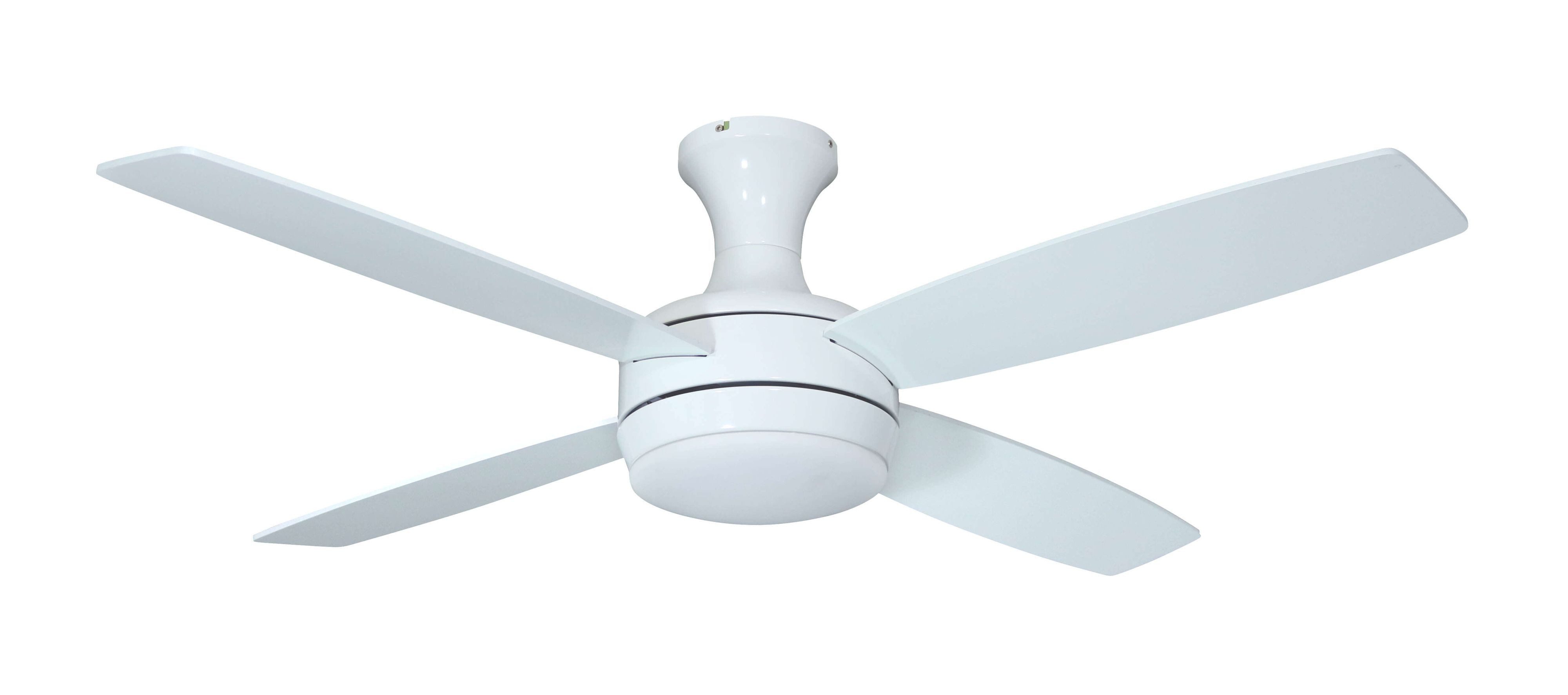 Deckenventilator Deckenventilator Saturn Weiß mit Licht & Fernbedienung