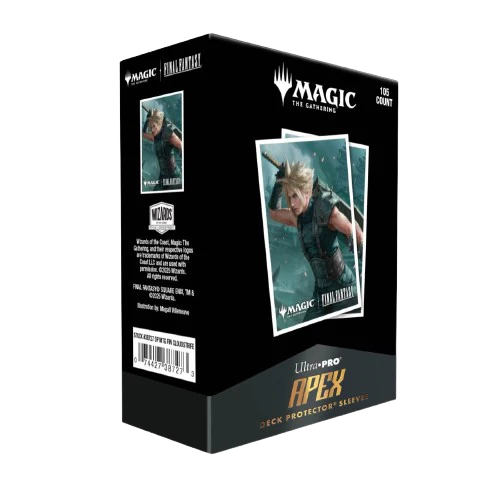 Ultra Pro: Magic the Gathering - FINAL FANTASY 105ct Apex Deck Protector sleeves for MtG