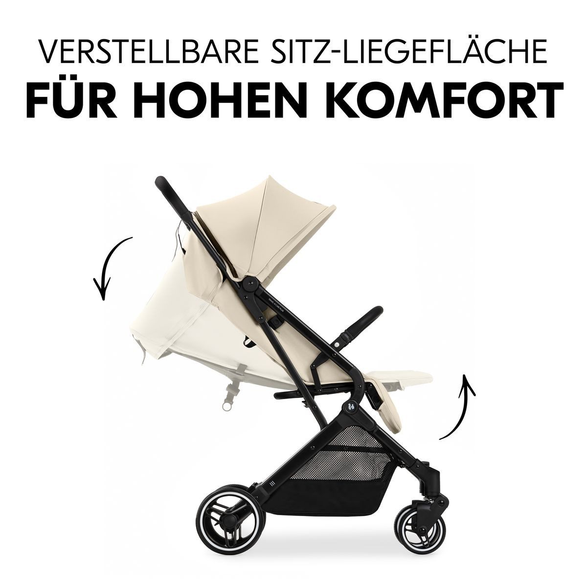 Kinder-Buggy Travel N Care Plus - Vanilla