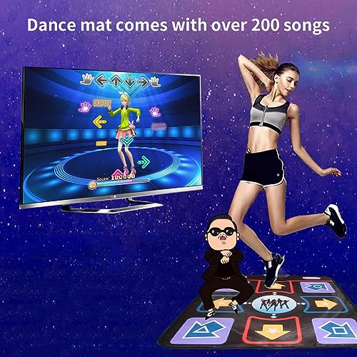 Damcoola TV Retro console di gioco con 900  giochi, sistema di videogiochi per bambini e adulti con AR Gun Game Toy, 200  Dance Mat Songs, TV Plug& Play,2.4G Game Controllers regalo giocattolo per : Giochi e giocattoli