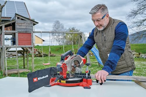 Einhell Troncatrice TE MS 18/210 Li   Solo Power X Change (Li Ion, 18 V, 3000/min, lama in metallo duro, senza batteria e caricabatteria) : Amazon.it: Fai da te