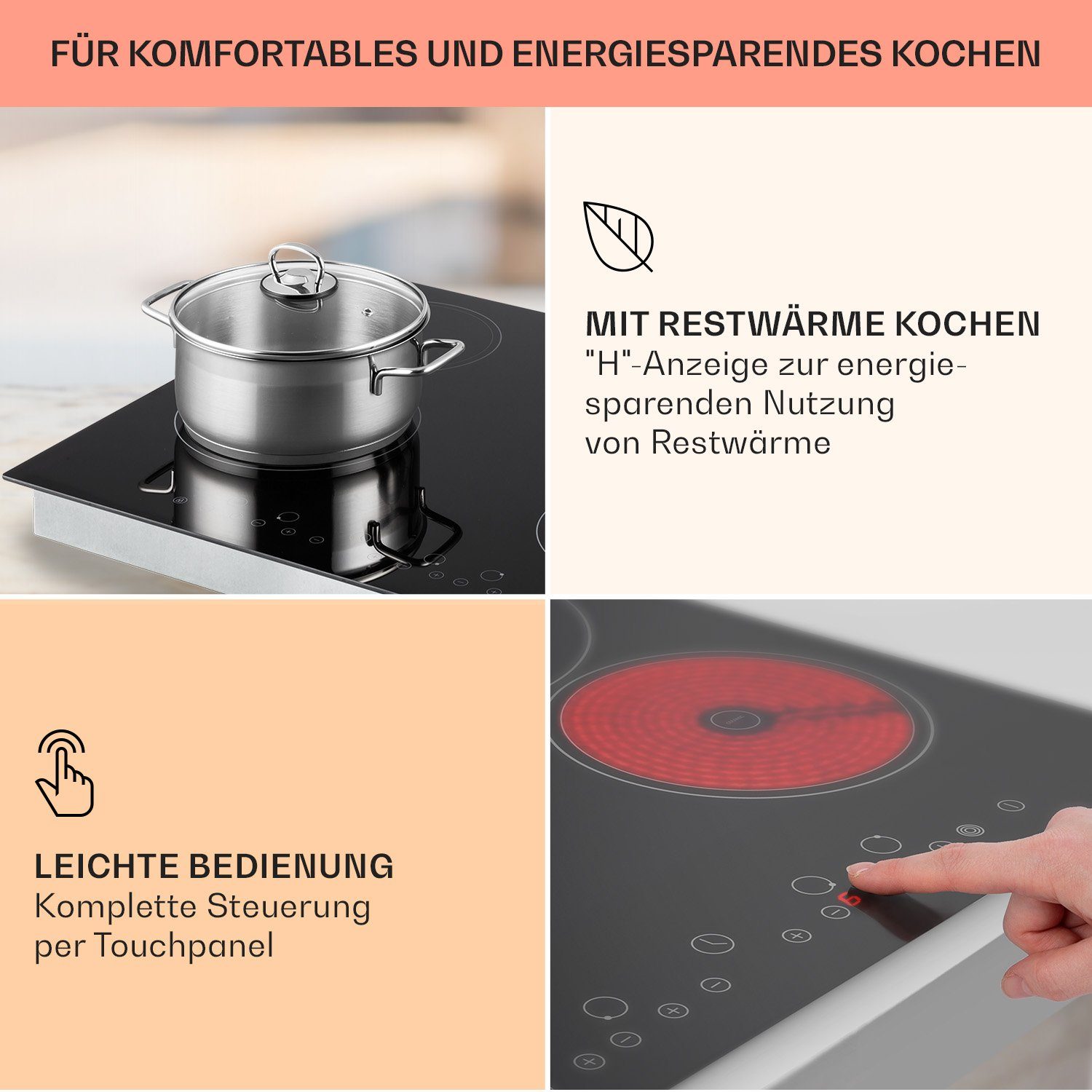 Elektro-Kochfeld Virtuosa