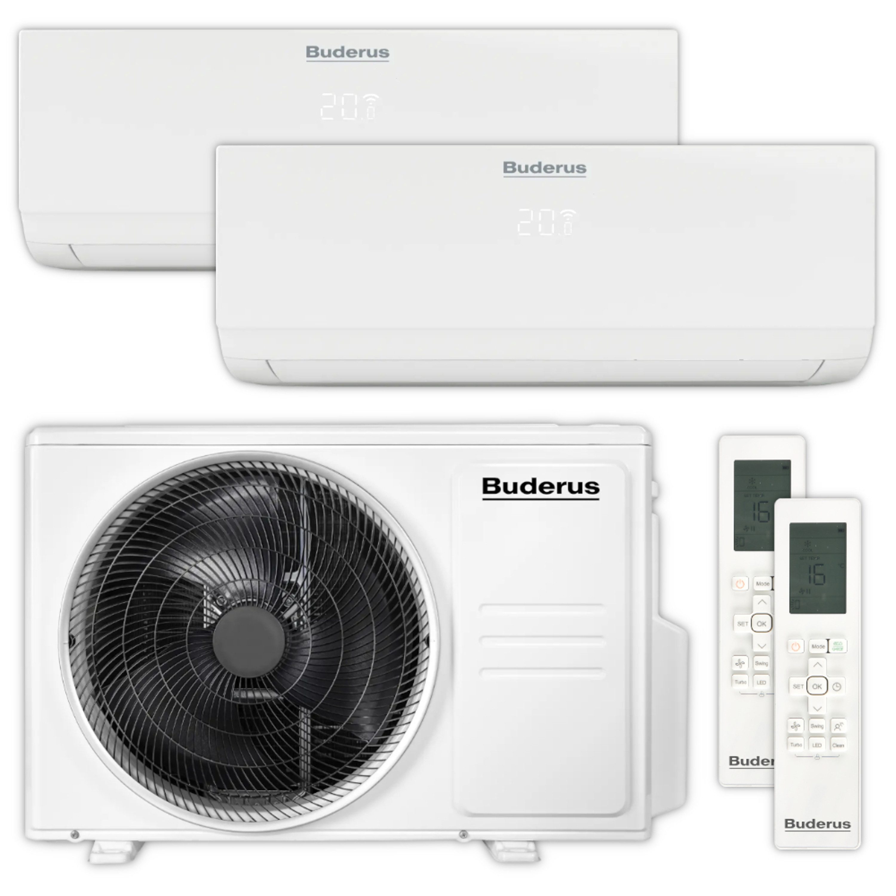 Klimagerät AC-5,3 MS + AC166i.3-2,6 W / AC166i.3-2,6 W