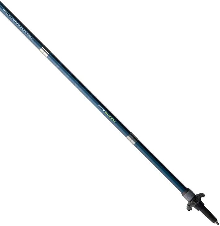 LEKI 6492063 Micro Vario Carbon AS Wanderstöcke, Blue