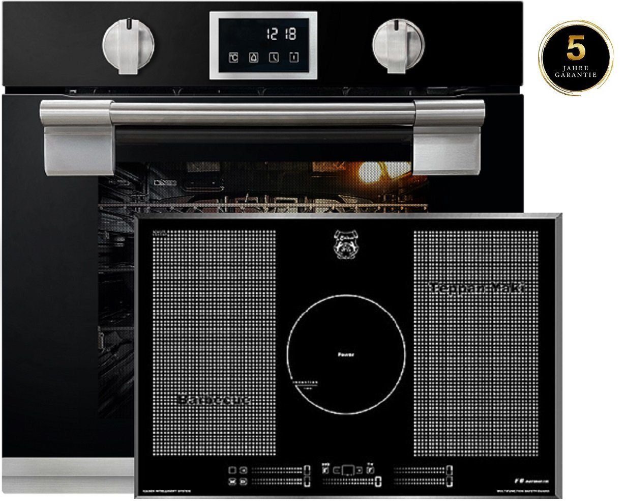 Backofen-Set EH 6338 S + KCT 777 FI/5 Jahres Garantie