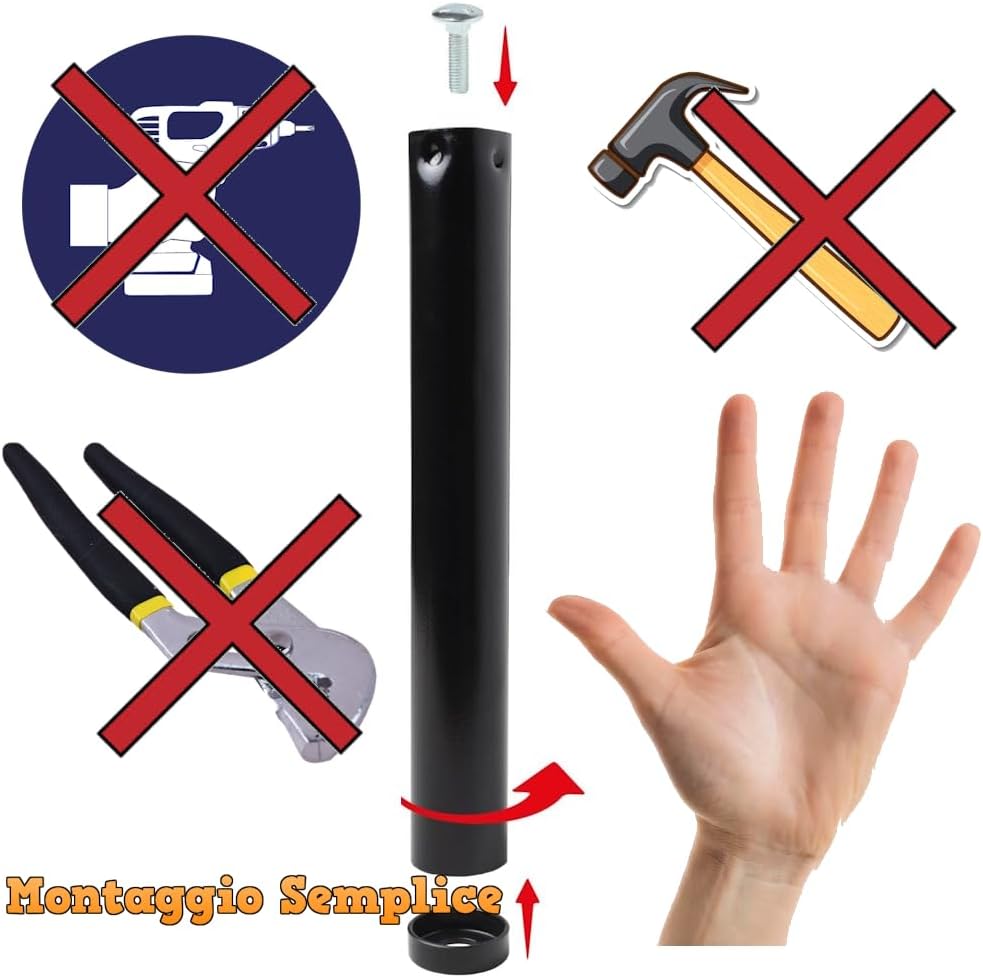 Generico Rete Letto Matrimoniale 160x190 cm – Ortopedica e Resistente – Doghe in Legno Multistrato, Telaio in Ferro Robusto – Made in Italy, Qualità 100% Italiana