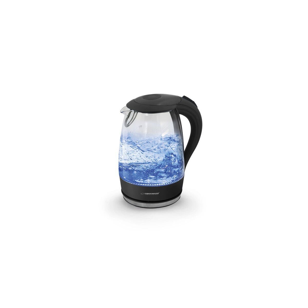 Wasserkocher Esperanza Salto Angel Glas Wasserkocher 1,7L Schwarz
