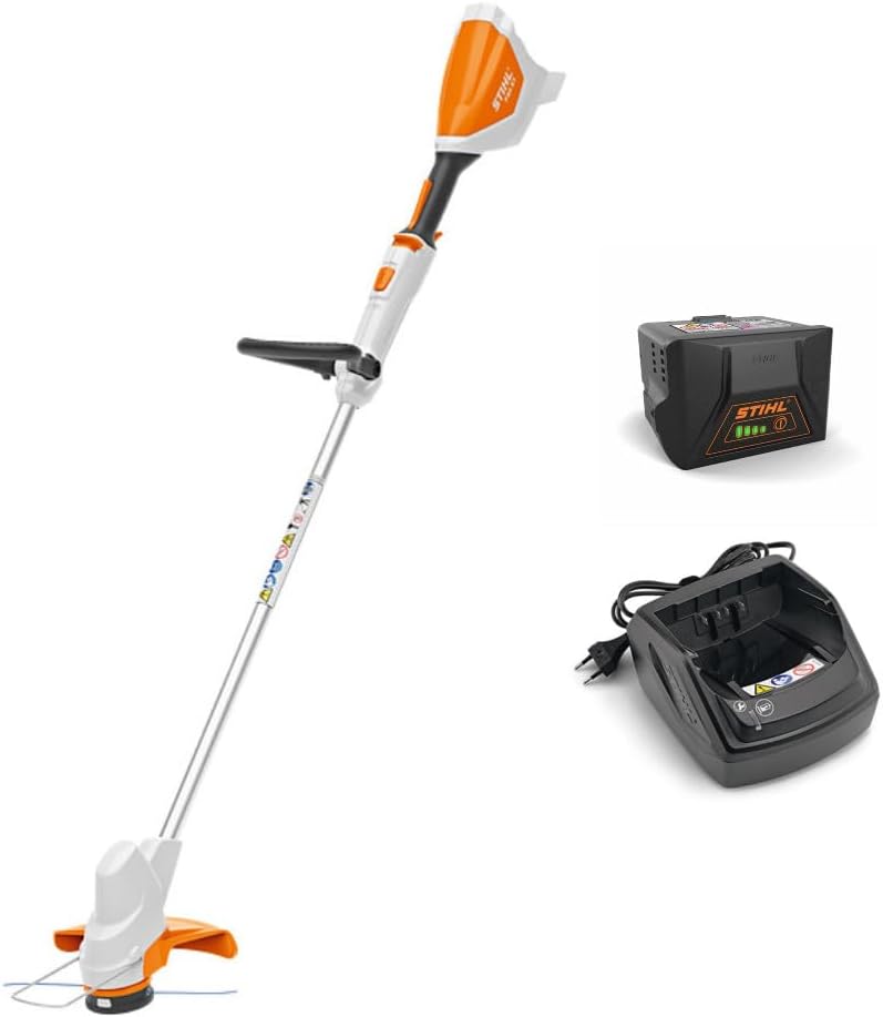 Stihl Akku-Motorsense-Set, Batteriebetrieben, FSA 57 Compact mit Akku AK 10 + Ladegerät AL 101