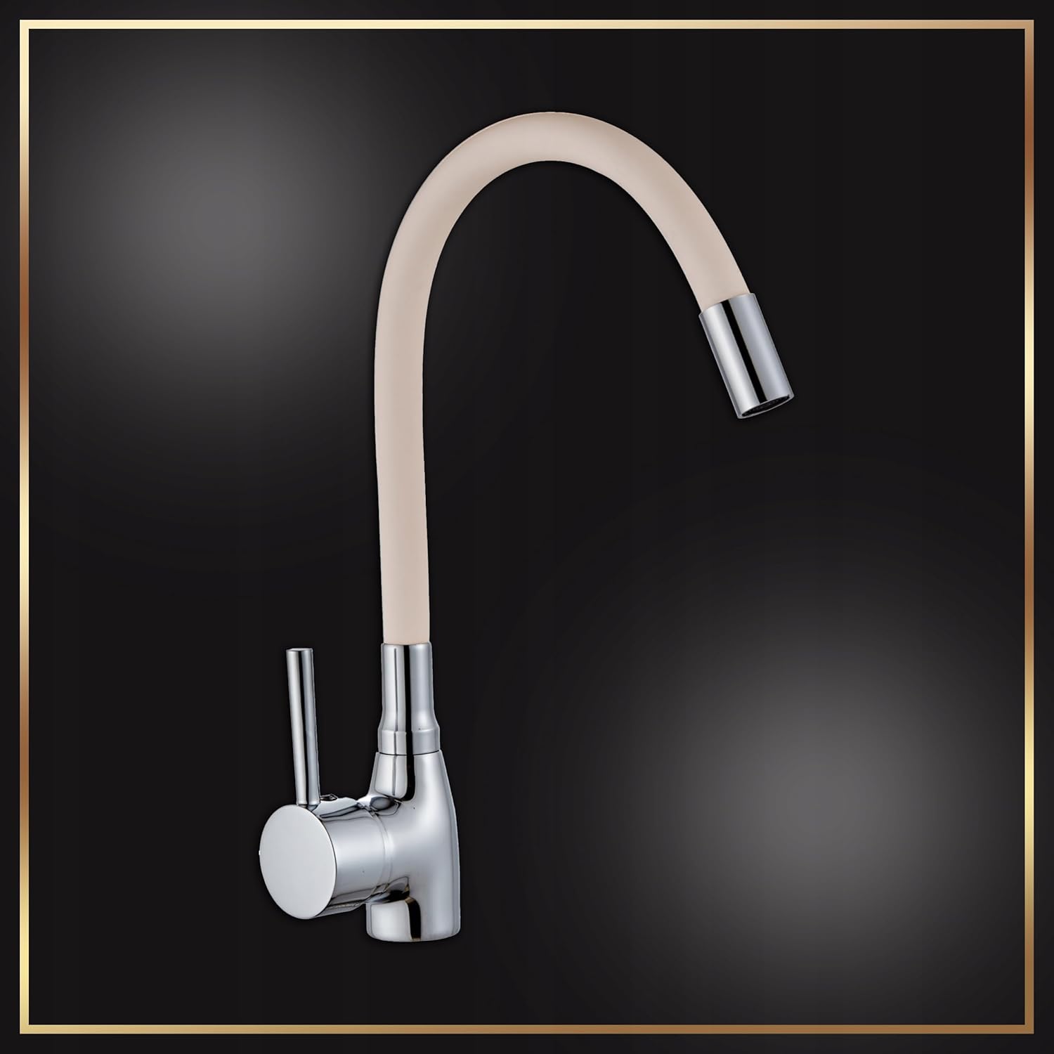 Sonoma - Armadio da cucina, 80 cm, 2 camere, colore beige, flessibile, 46 cm, con raccordo elastico, pronto per il montaggio XXL