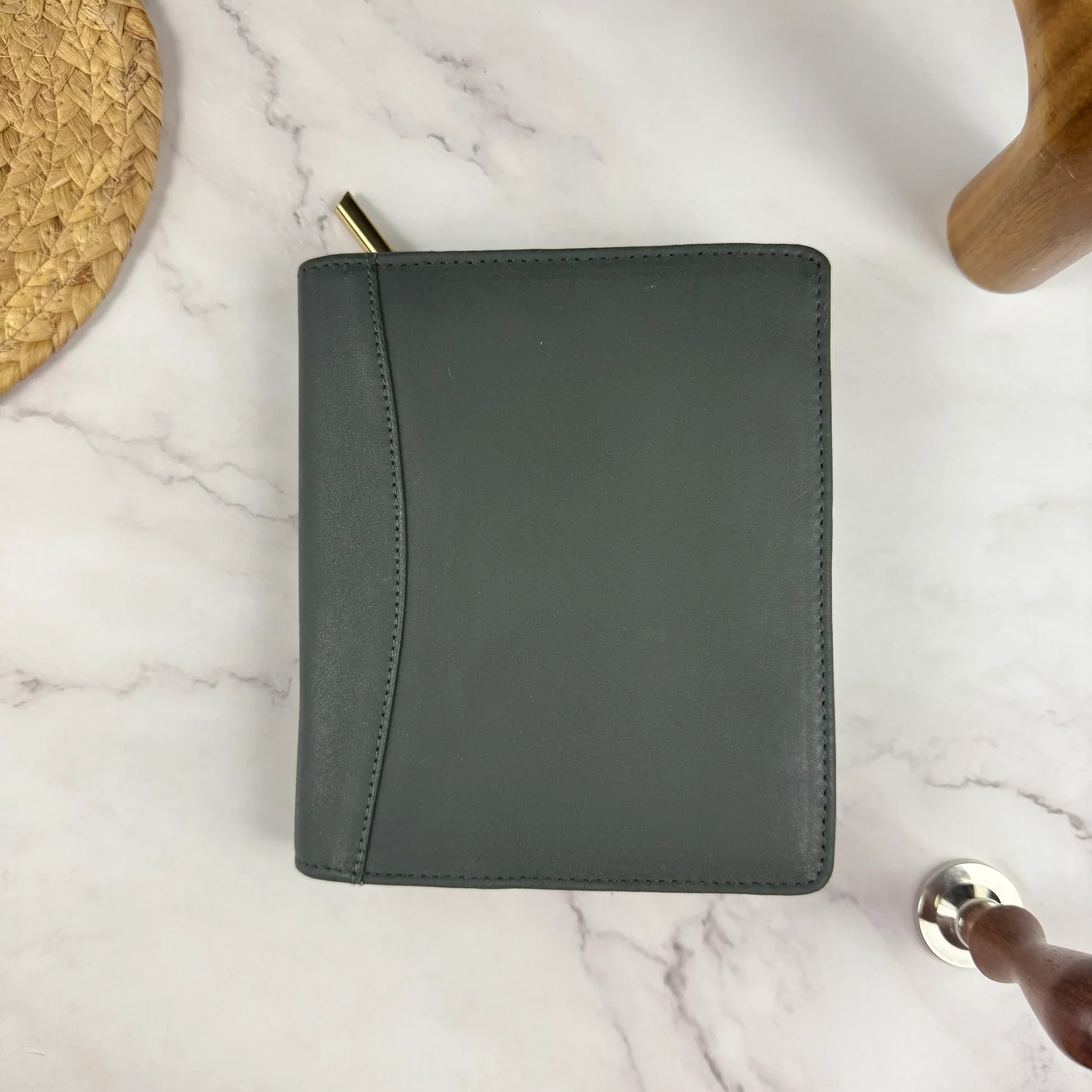 Girologio - Leather 12 Zip Pen Case