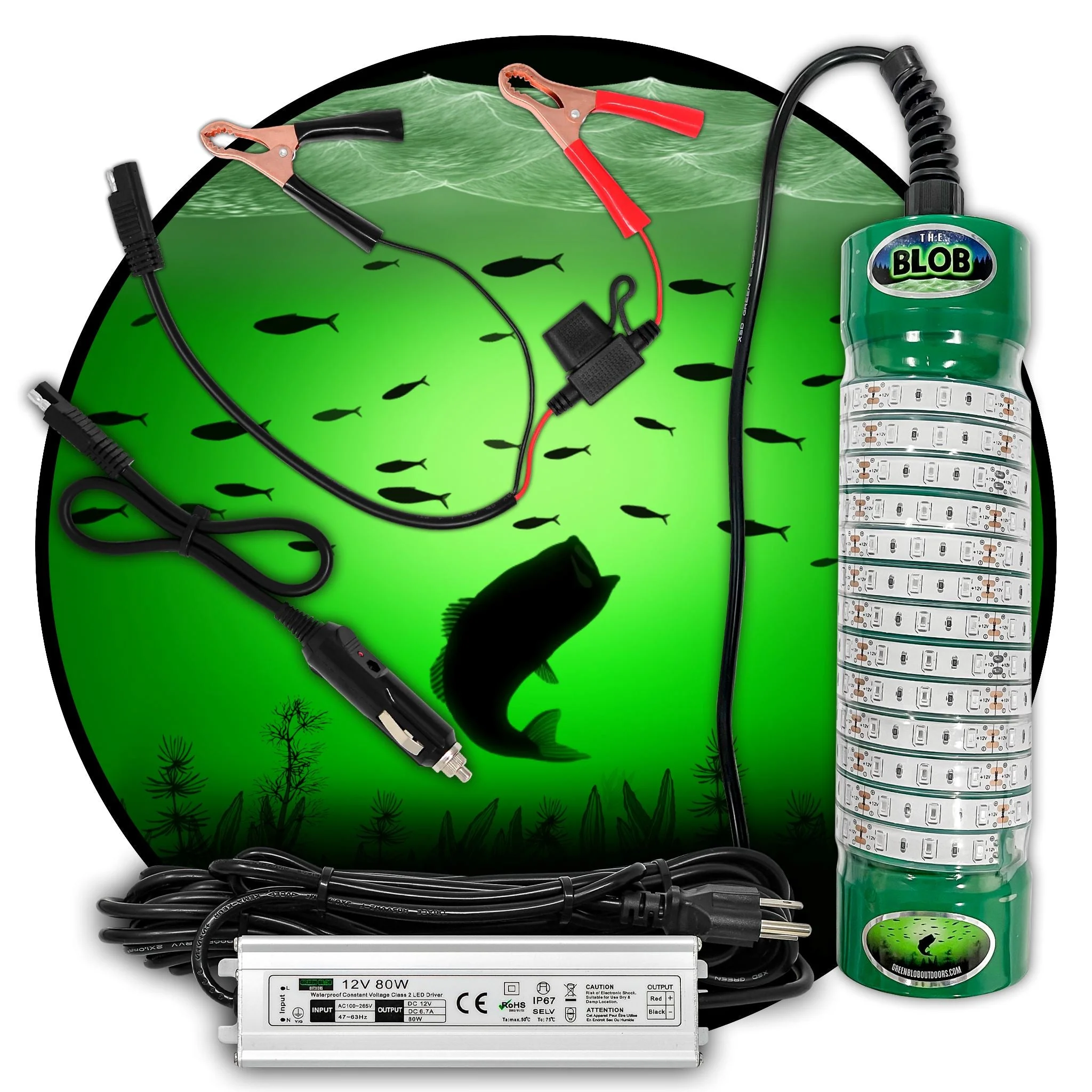 Build Your Blob LED Underwater Fishing Lights