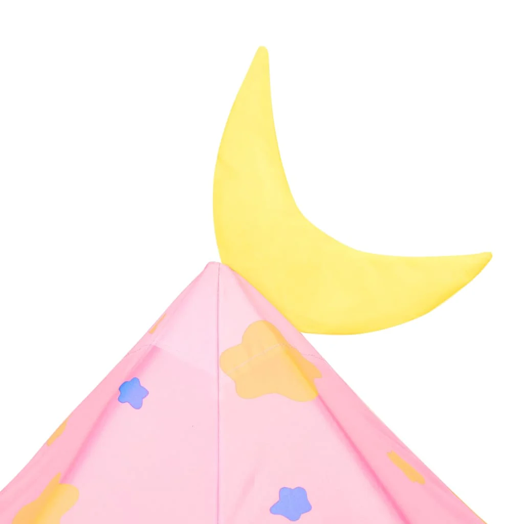 Tenda da gioco per bambini con 250 palline rosa 301x120x128 cm