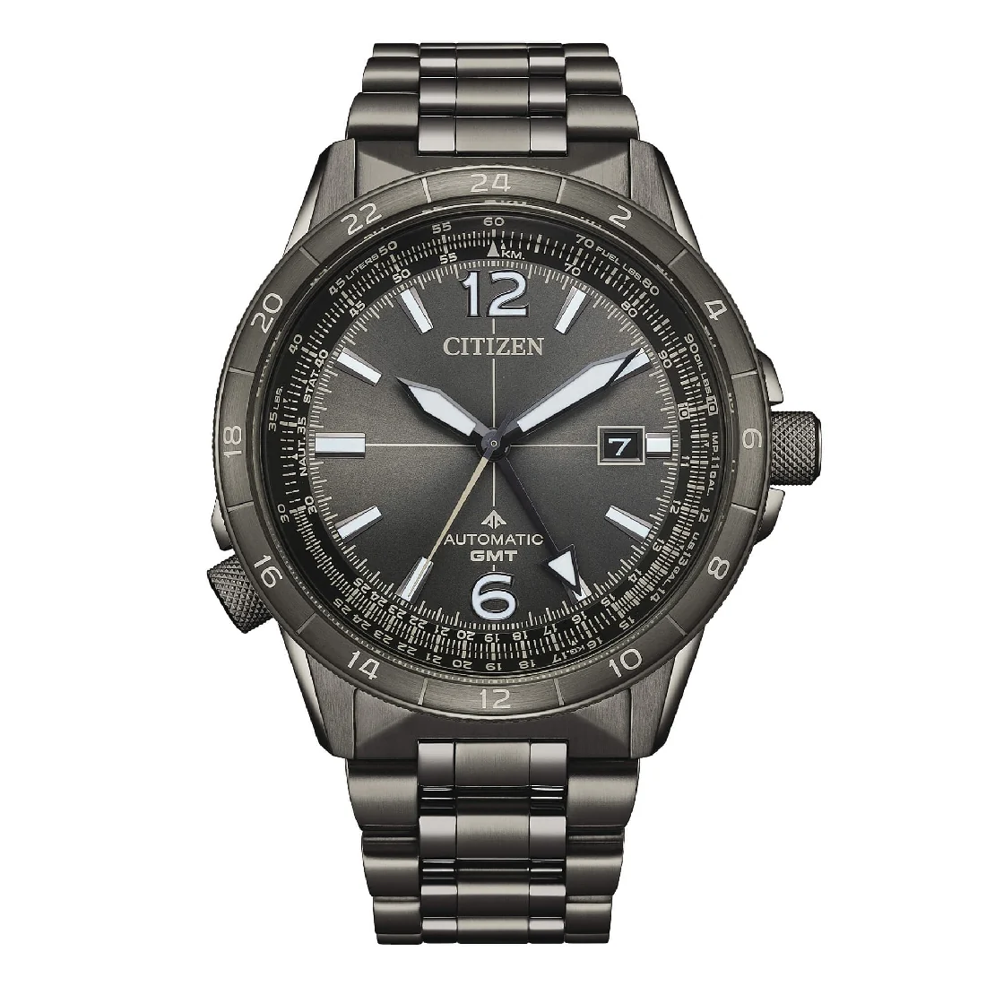 Orologio Citizen Promaster Sky NB6045-51H GMT PVD nero