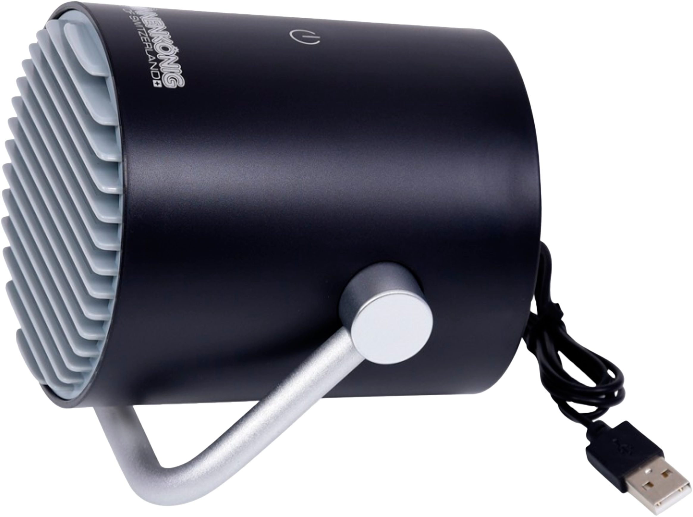 Tischventilator Tube ohne Trafo, handlich, zwei starke Lüfter, Leistung 2W, praktisch
