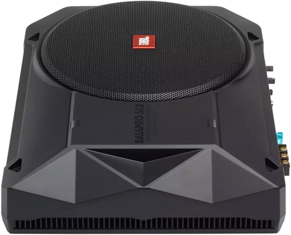 BassPro SL2 Subwoofer Attivo Auto sotto il sedile di Harman Kardon - Cassa Subwoofer Auto Amplificato Sottosedile 125 watt amplificatore di potenza