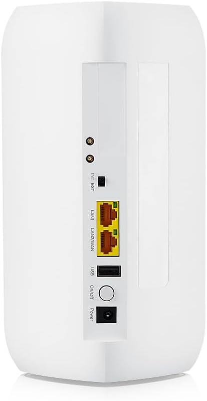Zyxel 5G NR 4,67 Gbps Router interno| Router AX1800 WiFi 6| Nebula Cloud Management| Condividere il WiFi con 64 dispositivi [Nebula FWA505]