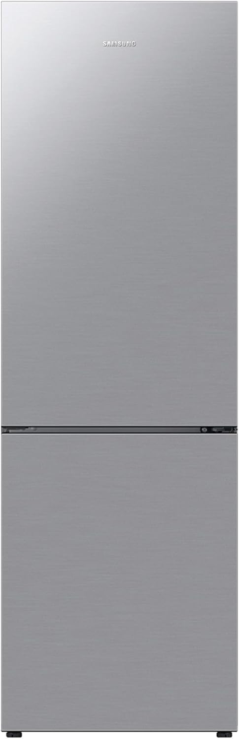 Samsung Frigorifero Combinato Ecoflex RB33B610ESA/EF, Libera installazione, SpaceMax, Total No Frost, All Around Cooling, Motore Digital Inverter, 344 L, LXAxP: 59,5 x 185 x 66 cm, Silver Inox