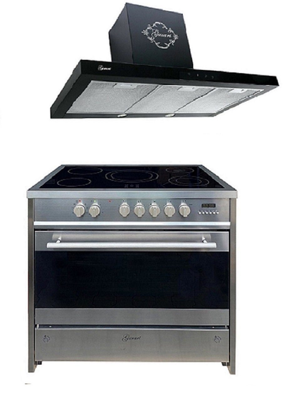 Elektro-Standherd GCH E 912 X+GCH 462 BL 9 Prime