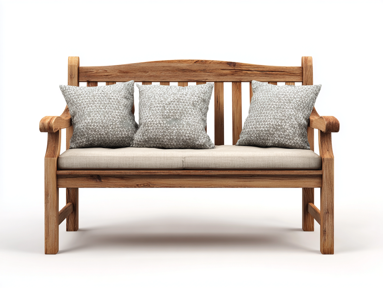 Panche da giardino-legno-192x50x84 cm-legno naturale-stile contemporaneo