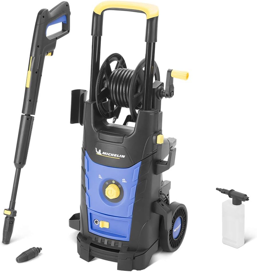 Michelin Idropulitrice ad Alta Pressione MPX22EHDS con Double Speed System (2200 W, 160 bar, 460 l/h)