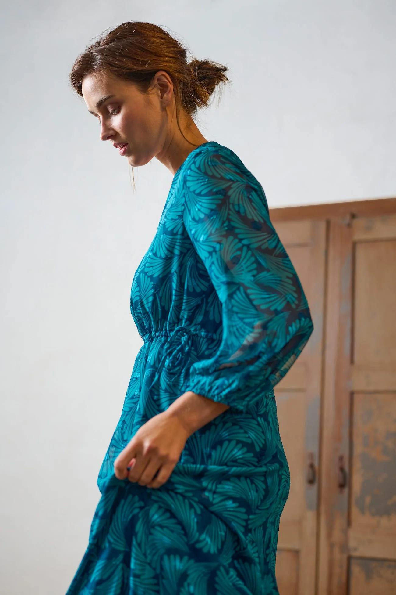 Kaffe | Kadori Print Dress | Legion Blue