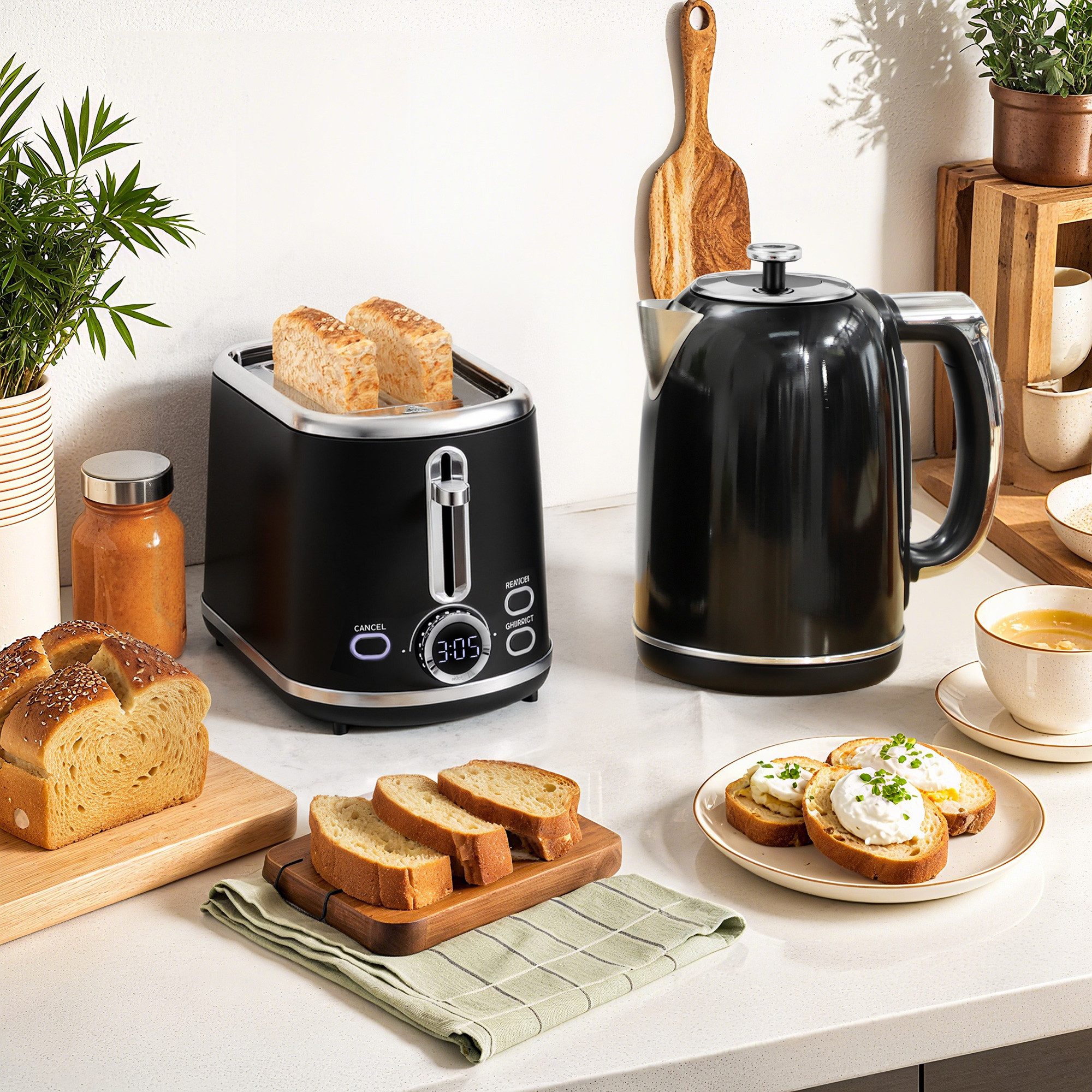 Toaster 1.7 Liter, Memory-Funktion