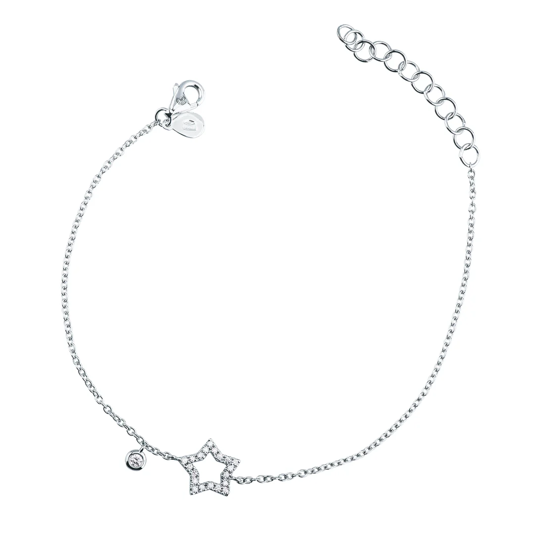 Bracciale Mirco Visconti Gioielli stella in brillanti ct 0,08 Z707