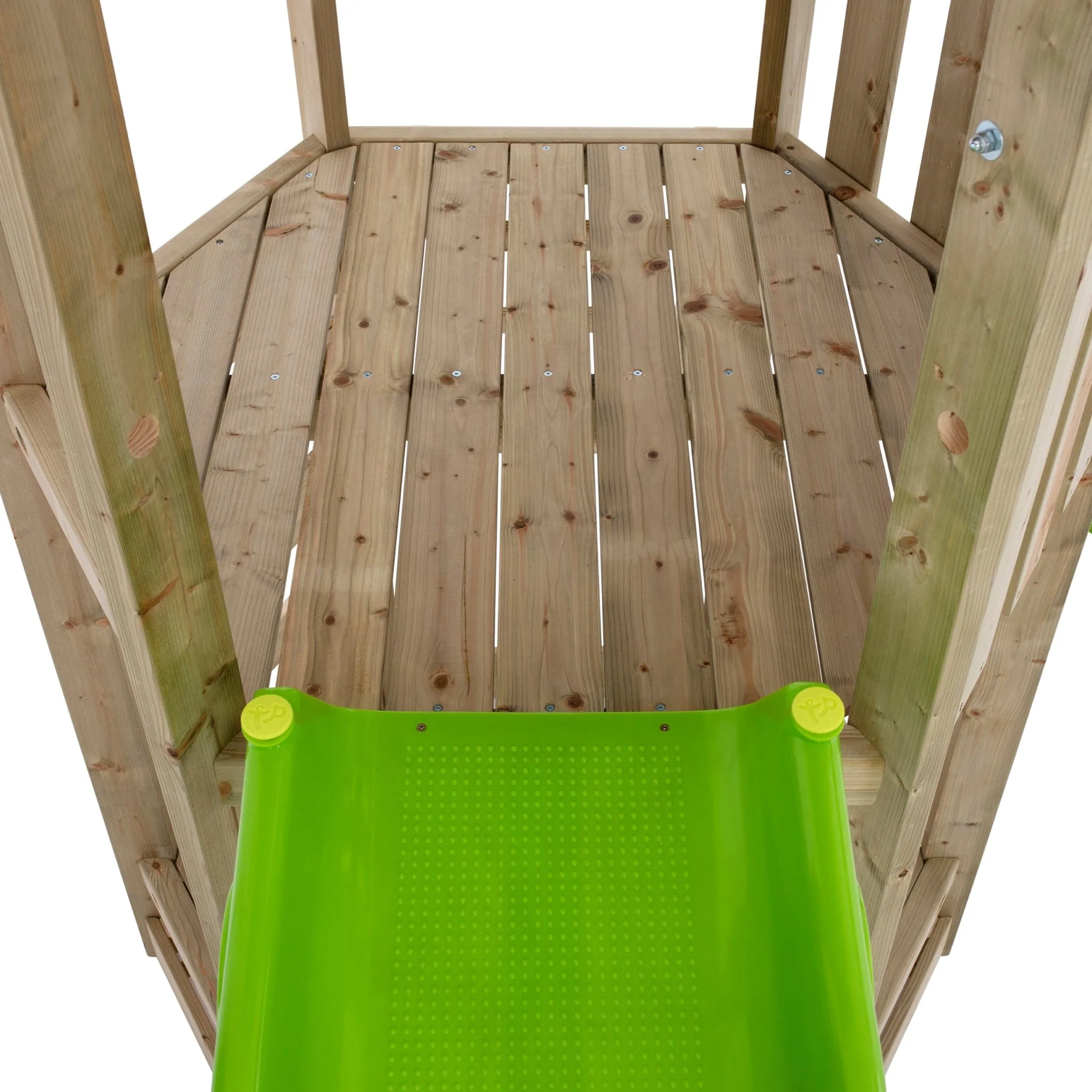 TP Castlewood Beeston Houten Klimrek met Schommelset & Glijbaan ?C FSC? gecertificeerd