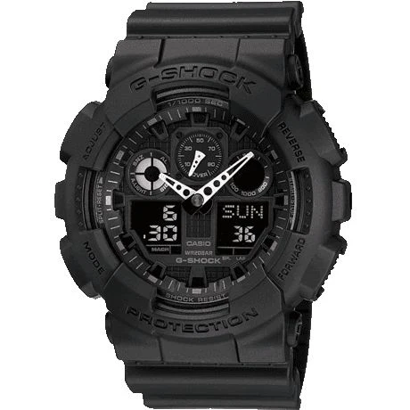 Orologio G-Shock GA-100-1A1ER analogico ultra resistente nero