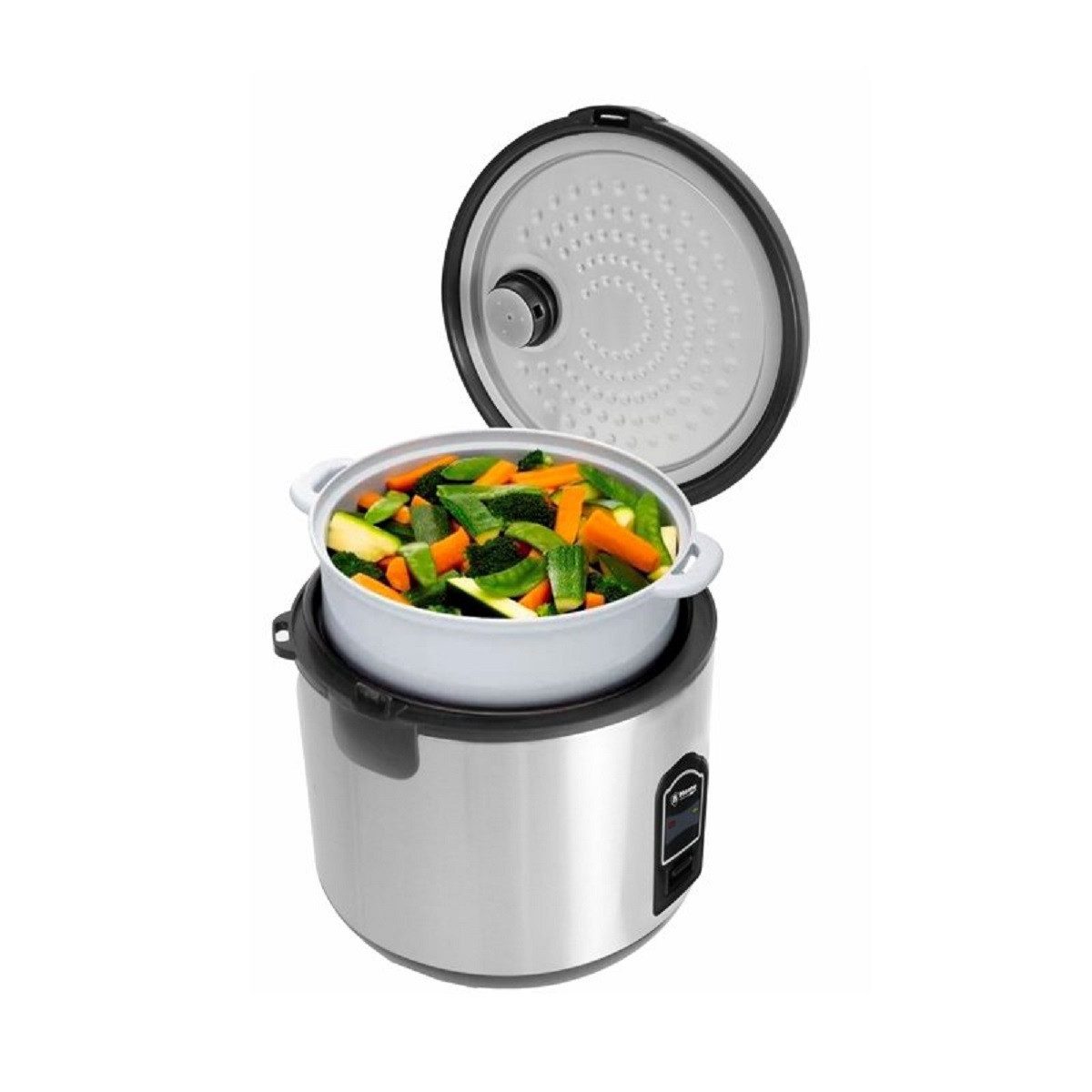 Dampfgarer Multi Dampfkocher Reiskocher Dampfgarer mit Zubehör 1,5 Liter - 500W