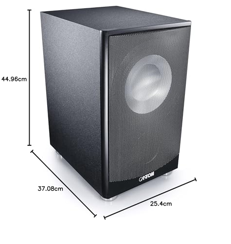 Canton potente Subwoofer attivo : Amazon.it: Elettronica