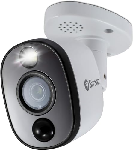 Swann SWDVK 1655808WL   Sistema di sicurezza DVR a 16 canali, 8 telecamere DVR 5580 con cavo, 4K HD DVR 5580   HDD da 2 TB, acquisizione audio, visione notturna a colori, spia di rilevamento calore e : Fai da te