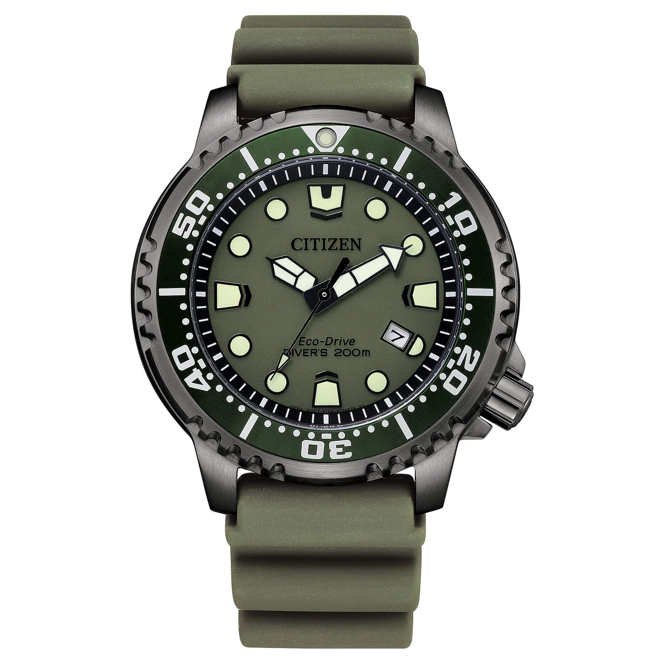 Orologio Citizen BN0157-11X Promaster Eco Drive verde militare